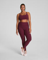 SPANXsmoothâ„¢ OnForm Full-Length Leggings | Plum Berry